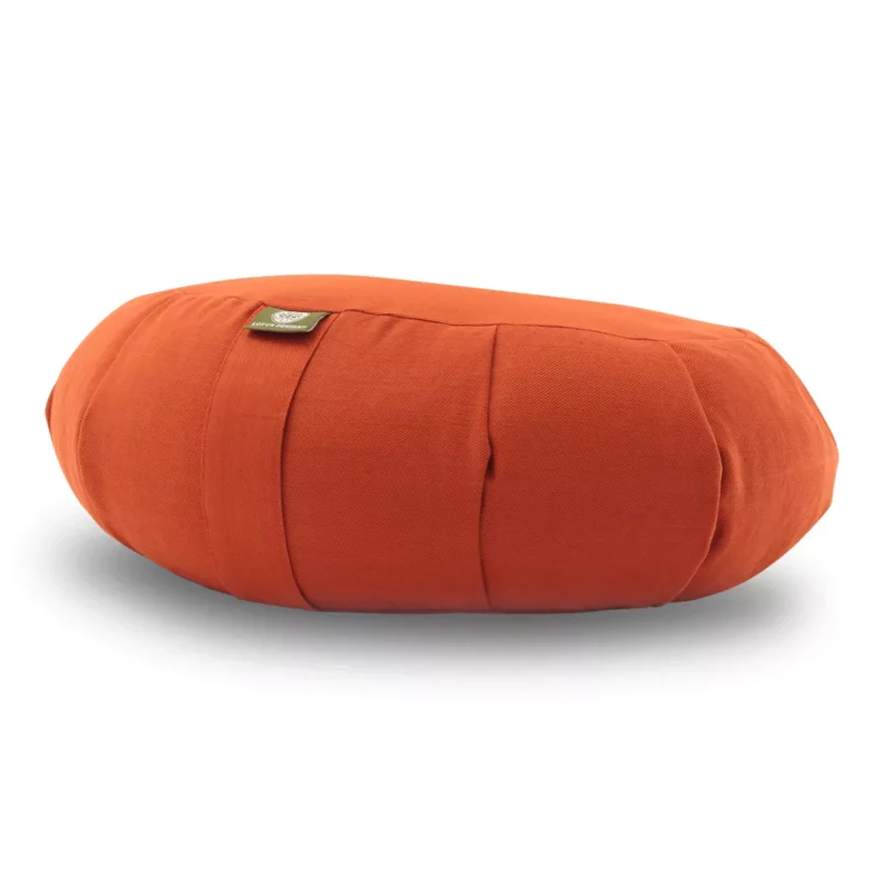 lotus-design-cuscino-meditazione-cuore-rosso-arancio-retro