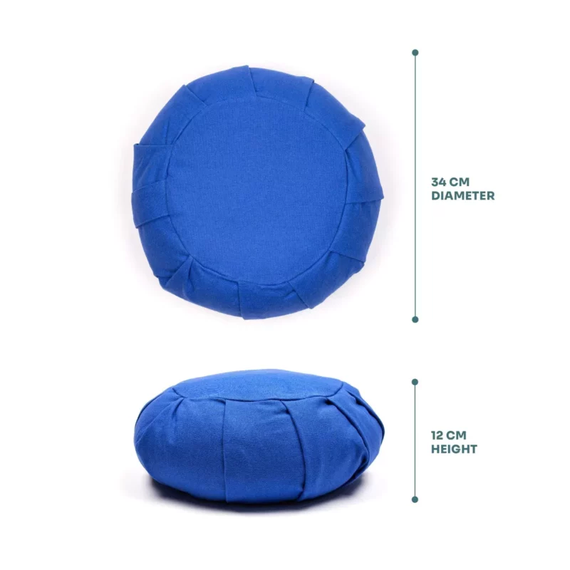 myga-misure-cuscino-meditazione-zafu-blu