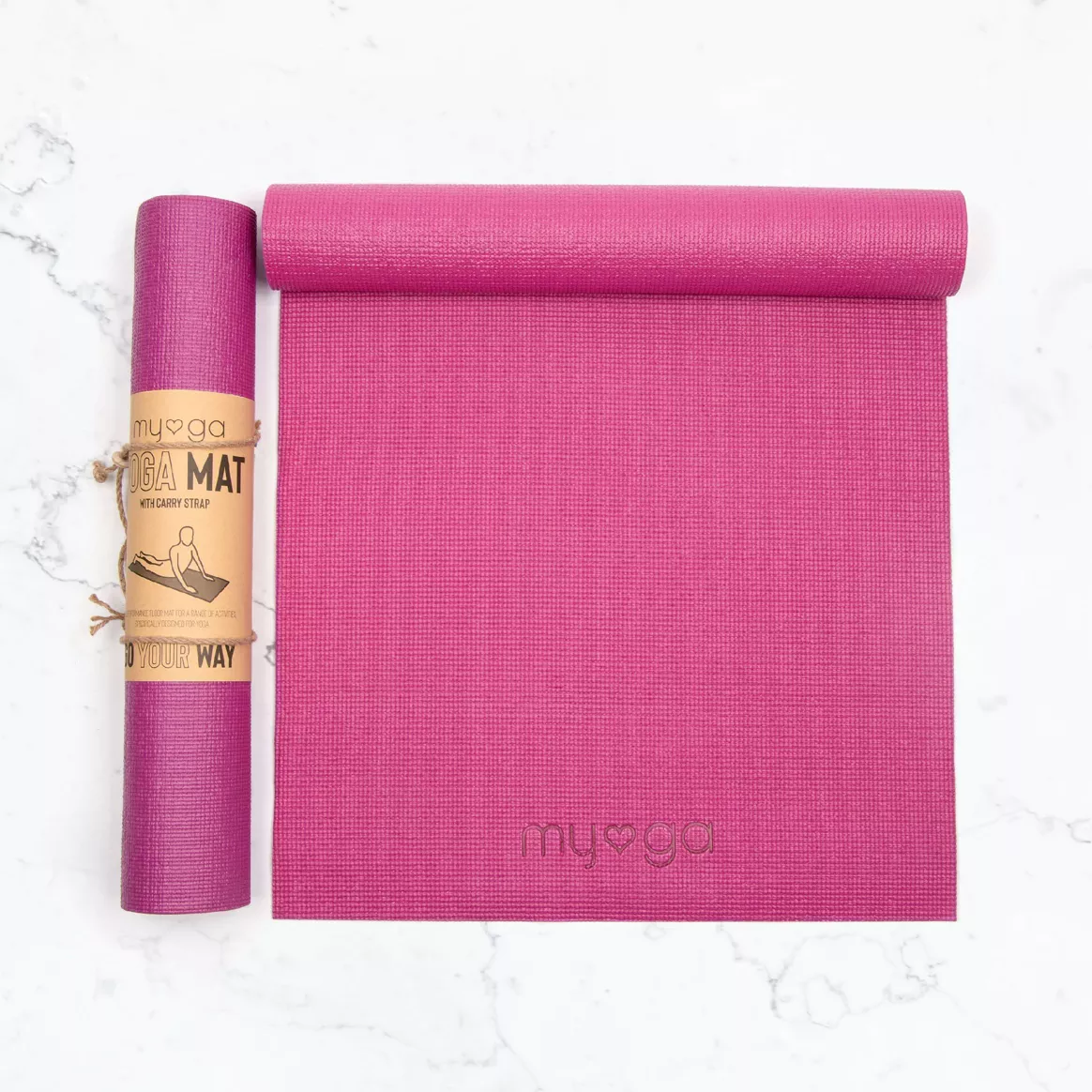 Tappetino Yoga Basic Prugna