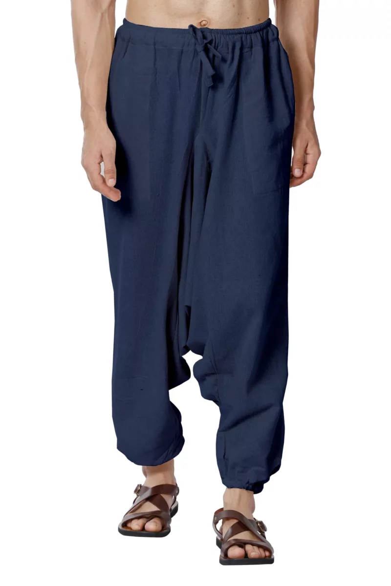 pantaloni-eco-harem-unisex-blu-scuro