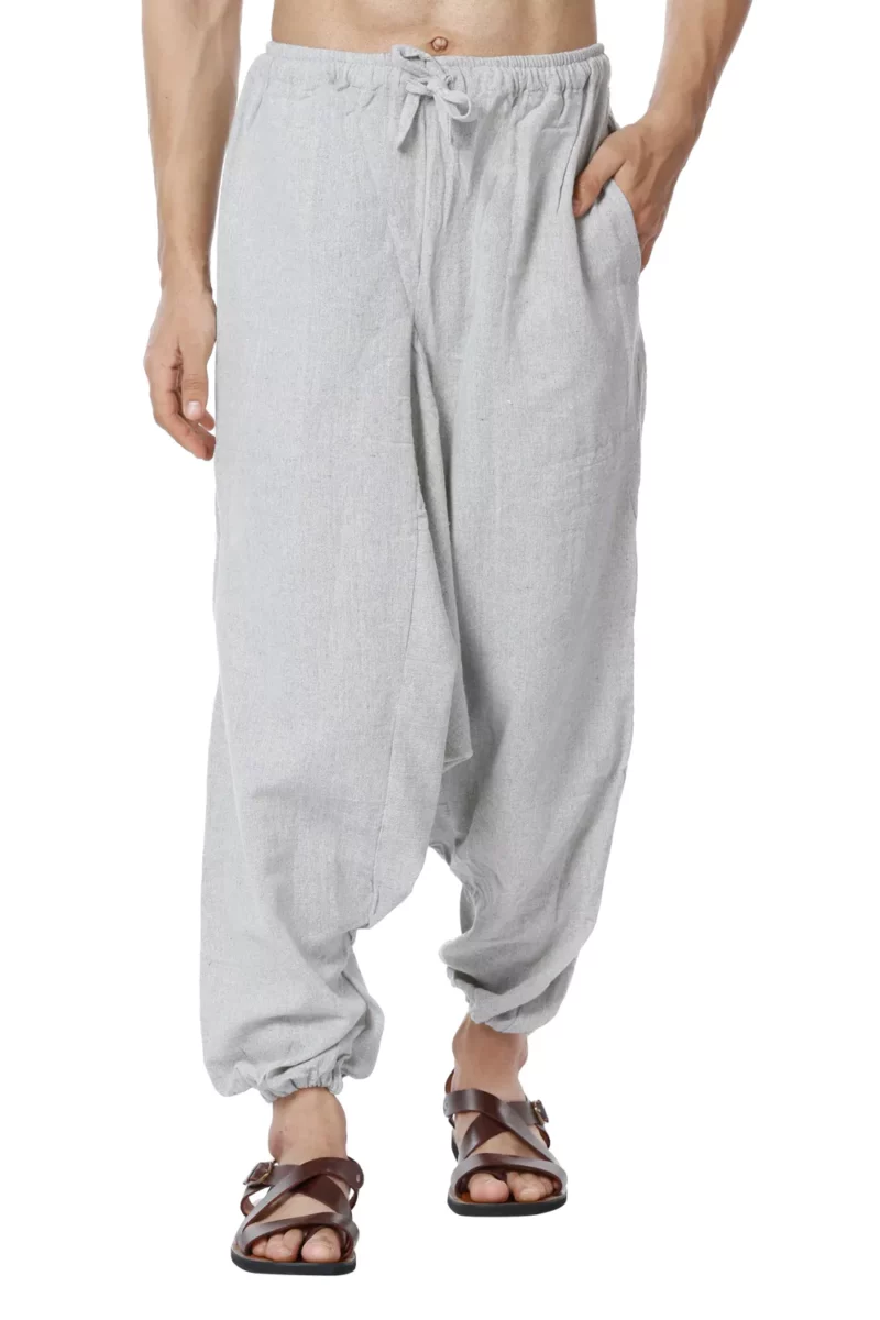 pantaloni-eco-harem-unisex-grigio-chiaro