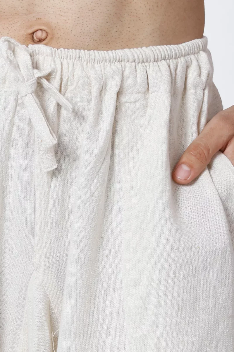 pantaloni-eco-unisex-doppia-cucitura-ecru-particolare