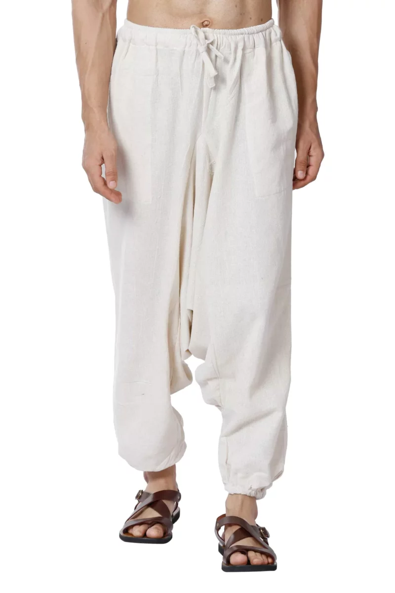 pantaloni-eco-unisex-doppia-cucitura-ecru-fronte