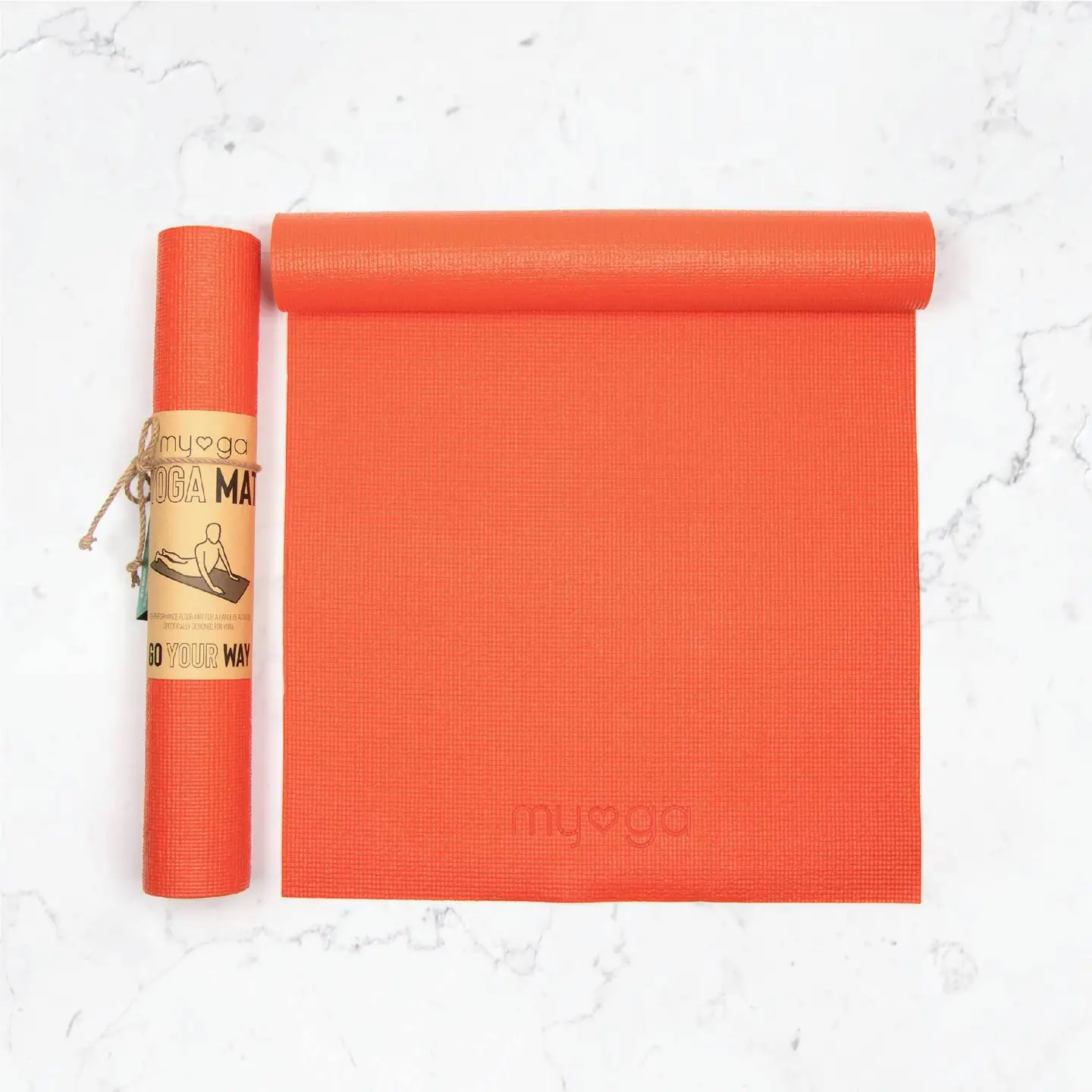 Tappetino Yoga Basic Arancione